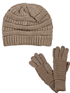 Adult Autumn Winter Windproof Warm 100% Acrylic Knit <b>Hat</b> & Bib 2-Piece Set Jacquard Style Medium Length Wholesale Color Size - Product Image 3