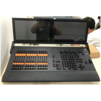 Console DMX professionnelle pour éclairage de scène avec Flight case, processeur Ma I7, MA2 Black Horse