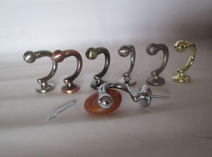 Fancy rèm đơn giản phần cứng với Dây đeo hợp kim kẽm accessoriescurtain móc - Product Image 4