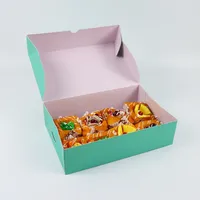 Cajas de Donuts Coloridas para Fiestas Infantiles con Donuts Mochi y Galletas