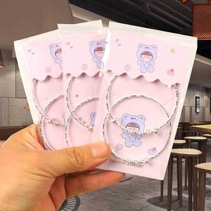 <b>Cute</b> Cartoon Bangle <b>Bracelets</b> Gold Silver Zinc Alloy Unisex Fashion Jewelry For Students Gift Party Wear - Product Image 3