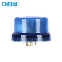 CNRIYA BF-652GL Interruptor Inductivo de Tipo Rosca 105-305V con Sensor Fotoeléctrico para Luz de Calle Día/Noche, Enchufe con Bloqueo Giratorio, IP54 LED (PP/PC)