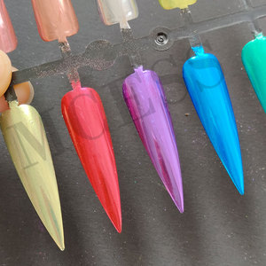 Marca MCESS, MUESTRAS GRATIS, Pigmento de <span class=keywords><strong>Oro</strong></span> <span class=keywords><strong>Rosa</strong></span> con Efecto Espejo Cromado de Alta Pigmentación para Maquillaje, Esmalte de Uñas y Pintura de <span class=keywords><strong>Acuarela</strong></span> - Product Image 4