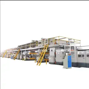 3 Ply Corrugated cardboard box production line/carton packing machine/fully automatic corrugated machine
