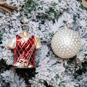 Ornamenti Natalizi in Vetro Soffiato a Mano, Personalizzabili con Giocatori di Golf, Calcio e Basket in <span class=keywords><strong>Maglie</strong></span> Sportive - Product Image 6