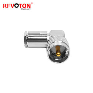 Connecteur RF PL259 UHF mâle à visser, coudé à 90 degrés, pour câble WTR300, en stock – Fournisseur d'usine - Product Image 2