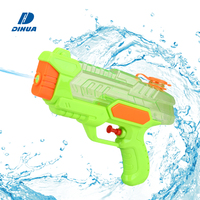 Pistolet à eau en gros coloré Mini Transparent petit pistolet à eau enfants en plein air combat tir pas cher pistolet à eau pour les enfants