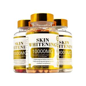 Cápsulas de Colágeno Blanqueador Extra 5X con Logotipo Personalizado, Halal, Glutatión Liposomal, Vitamina C, Ácido <span class=keywords><strong>Alfa</strong></span> Lipoico, para Adultos - Product Image 1