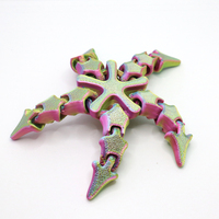Produit jouet étoile de mer impression 3d conception de modèle de prototype rapide service de produits d'impression 3D précision en plastique