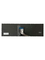 Nouveau clavier de remplacement pour ordinateur portable, rétroéclairé par LED, anti-ghosting, en plastique violet, disposition US, 3 touches, pour Pavilion Gaming 15-DK/15-EC/15-CX