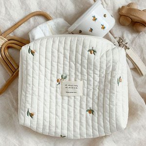 Sacs de maman en coton coréen Printemps Nouveaux sacs à couches <span class=keywords><strong>Sac</strong></span> de chariot de broderie animale - Product Image 2