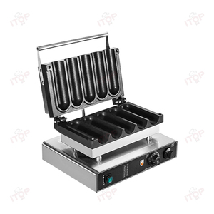 Machine à gaufres électrique commerciale antiadhésive 110V/220V pour wraps de poulet, gaufres bulles, gâteaux et boules croustillantes - Product Image 5
