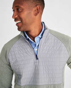 เสื้อฮู้ดสำหรับผู้ชายเสื้อฮู้ดกอล์ฟ1/4แบบมีซิปแห้งเร็วน้ำหนักแขนยาวสำหรับนักกีฬาวิ่งดีไซน์ใหม่ออกแบบได้ตามที่ต้องการ - Product Image 3