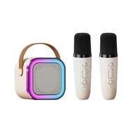 Enceinte Karaoké Portable avec 1 Microphone Sans Fil – Idéale pour Fêtes à Domicile et KTV – Prise en Charge du Logo Personnalisé – Cadeau