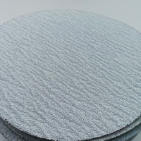 Disque abrasif blanc de haute qualité 3 pouces 4\", 5\" 6\", 7\" Forme ronde Disque de ponçage en boucle OEM pour le polissage du métal