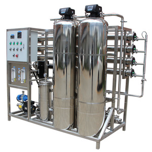 Système de filtration d'eau RO 2000 lph, usine d'osmose inverse, machine à eau pure déionisée, traitement de l'eau, purificateur d'eau - Product Image 1