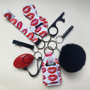 Vente en gros de porte-clés de sécurité pour femmes, ensemble d'accessoires d'autodéfense, porte-clés en métal pour femmes - Product Image 1