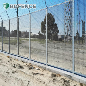 3Dモデル358アンチクライムフェンス高セキュリティ溶接ワイヤメッシュパネルプレーンウィーブ切断曲げ強化メッシュ - Product Image 1