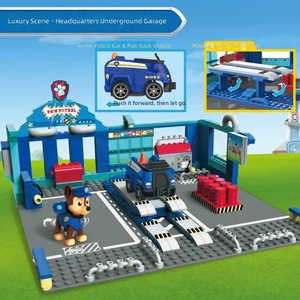Jouets <span class=keywords><strong>de</strong></span> construction pour enfants, voitures <span class=keywords><strong>de</strong></span> dessin animé <span class=keywords><strong>de</strong></span> l'équipe <span class=keywords><strong>de</strong></span> sauvetage canin, coffret cadeau <span class=keywords><strong>de</strong></span> Noël pour garçons et filles - Product Image 2