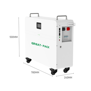 แบตเตอรี่แบบแยกส่วน 51.2V 314Ah 16kWh 8000 รอบการใช้งาน สำหรับโซลาร์เซลล์และระบบไฮบริดกริด ใช้ในบ้าน รองรับการสื่อสารแบบ CAN รับประกันนาน - Product Image 2