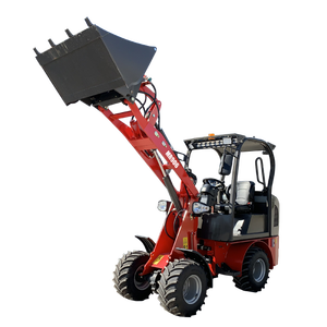 China MR906 Chargeuse <span class=keywords><strong>Sur</strong></span> pneus compacte Maquinaria pequeña Cargador frontal compacto Cargador de ruedas - Product Image 5