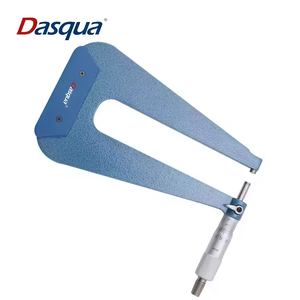 Dasqua 0-25mm Special Deep Throat <b>Micrometer</b> Spherical Tube Sheet 0.006mm High Accuracy 4561-1005 Sheet Metal <b>Micrometer</b> - Product Image 2