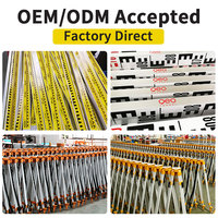 Indium Steel Electronic Barcode Level Ruler 2m 3m Wooden Measuring Instrument for Survey Measurement