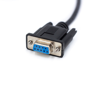 Câble de communication industriel et maritime M12 5P Code A Mâle vers DB9 Femelle