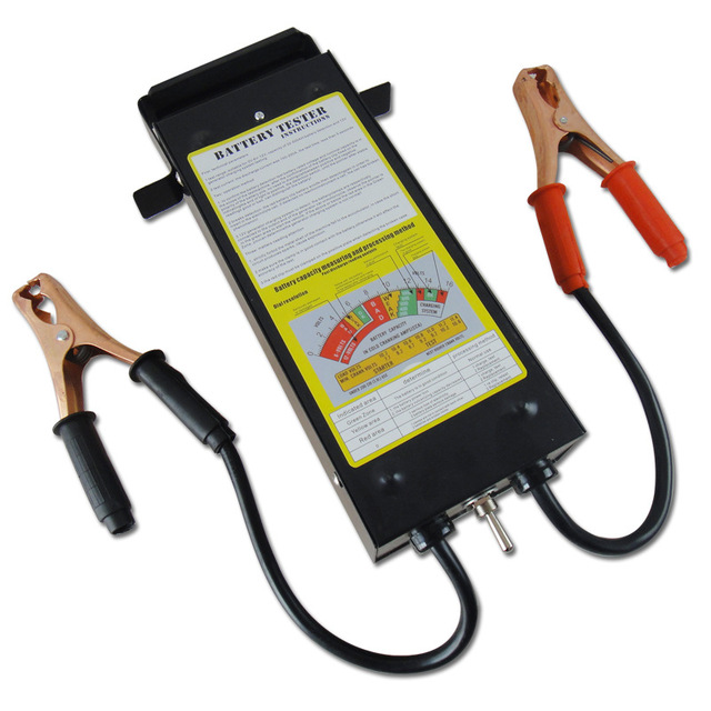 Portable 6/12V/24v Automotive Diagnostic Battery Load Tester Car Battery Analyzer