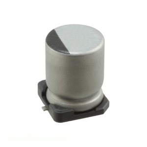 ตัวเก็บประจุแบบติดผิว SMD รุ่น UUR1C331MNL1GS ความจุ 330 ไมโครฟารัด ค่าความคลาดเคลื่อน 20% แรงดัน 16 โวลต์ ทำจากอะลูมิเนียม - Product Image 1