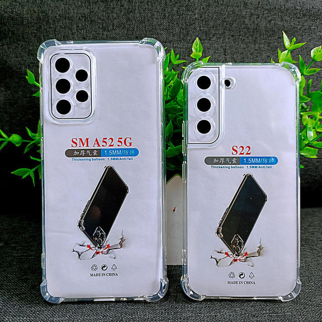 1.5mm Transparent Clear Soft TPU Shockproof Phone Case for Samsung S26 Ultra S25 S24 S23 S25edge A56 A73 A36 A17 Mobile Cover