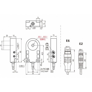 MUJIA IP67 Ring-Shaped Inductive <strong>Wire</strong> Break <strong>Sensor</strong> 1.2mm Minimum Detection Object Orange LED Indicator Light Proximity NPN PNP - Product Image 3