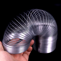 Instrumento de enseñanza de onda longitudinal transversal Demostración de resorte de onda de metal para Mecánica de Física de escuela secundaria