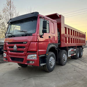 Buen estado usado nuevo camión volquete Howo 6x4 8x4 40 metros cúbicos 12/10 camión volquete de ruedas para la venta - Product Image 6