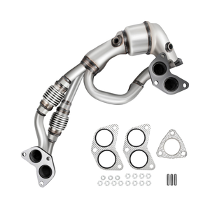 Colector de Escape Delantero con Convertidor Catalítico Compatible con Subaru Impreza, <span class=keywords><strong>Legacy</strong></span>, Forester, Outback, 06-12, 4 Cilindros 2.5L Turbo - Product Image 1