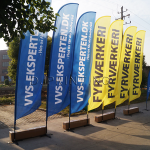 Banderas Promocionales Personalizadas, Banderas de Plumas, Astas de Aluminio, Banderas de Poliéster Impermeables, Banderas Ondulantes de Doble Cara, <span class=keywords><strong>Oriflamme</strong></span> - Product Image 3