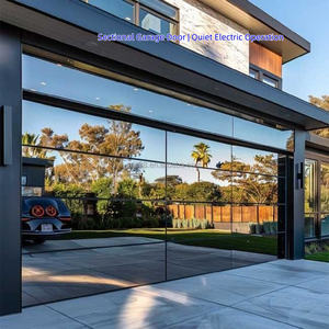 <span class=keywords><strong>Porte</strong></span> <span class=keywords><strong>de</strong></span> <span class=keywords><strong>garage</strong></span> électrique inclinable <span class=keywords><strong>de</strong></span> style moderne avec panneaux en acier isolés - Product Image 2