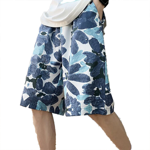 Shorts floraux pour hommes Shorts amples pour couple d'été tendance Grande taille 5 pouces Séchage rapide Respirant Léger - Product Image 6