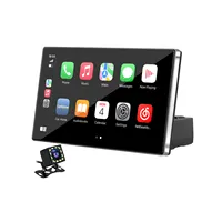 Sistema multimídia automotivo, 9 ", touch screen, portátil, wi-fi, sem fio, apple carplay, android, mp5, sistema multimídia