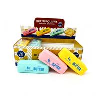 Jouet sensoriel anti-stress souple en TPR à montée lente, en forme de beurre et de fromage, 4 oz, pour soulager l'anxiété, expédié depuis l'entrepôt américain