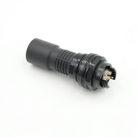 Adaptateur hybride à fibre optique à faisceau étendu MIL-DTL-83526 GAOFU-HMA SMPTE FXW, étanche IP68, monomode, compatible 5G, en métal