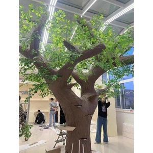 Árbol Artificial Grande Personalizado con Tronco de Fibra de Vidrio para Decoración de Interiores - Product Image 2