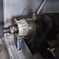 Tour CNC horizontal à haute stabilité avec diamètre de rotation maximal de 300 mm, contrôleur FANUC, tour CNC de haute précision à 3 axes, modèle de bureau