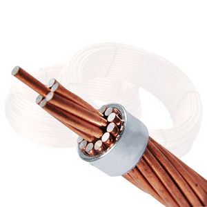 Fabricante de materiales de puesta a tierra de China <span class=keywords><strong>superior</strong></span> para varilla de tierra unida de cobre precio de fábrica de alambre trenzado para puesta a tierra personalizable - Product Image 3