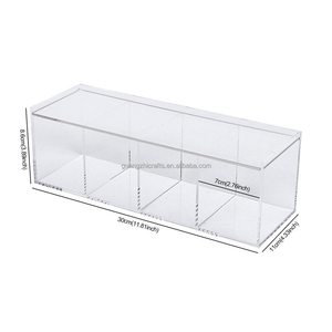 กล่องอะคริลิคใส่ถ้วยกาแฟกล่องอะคริลิคใสสำหรับแคปซูลเนสเปรสโซถุงชาแพ็คเก็ตน้ำตาล - Product Image 6