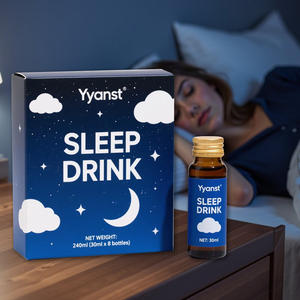 OEM/ODM Aide à l'endormissement GABA Liquide oral Soulager le stress Aide à la relaxation Sommeil profond réparateur L-théanine GABA Boisson de sommeil - Product Image 1
