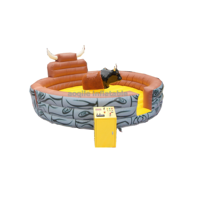Machine de jeu de taureau mécanique gonflable pour adultes, certifiée CE, en PVC/Vinyle, pour usage commercial, idéale pour les carnavals et foires