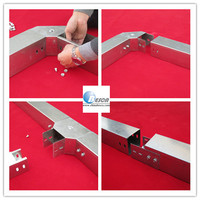 Gestion des câbles électriques de type gaine de câbles EG avec accessoires