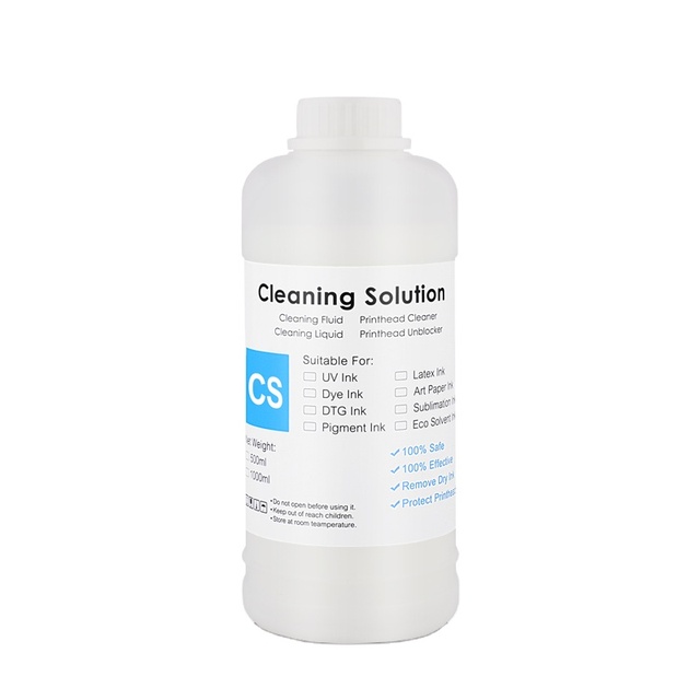 Ocbestjet 1000ML DTF Cleaner Printing Fluid Cleaning Solution for DTF Film Ink Printing