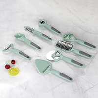 RVS Pizza Cutter Kaasschaaf Schilmesje IJslepel Snijder Flessenopener Multifunctionele Keukenaccessoires Set